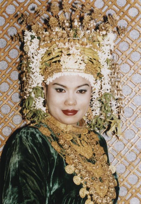 My Sister in Law , Yufrita, on Her Wedding Day